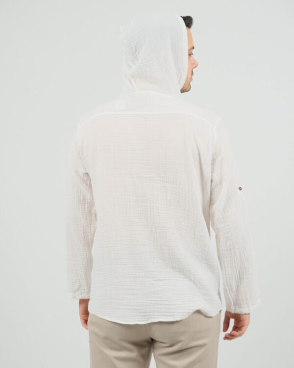 Kapüşonlu Müslin Sweatshirt