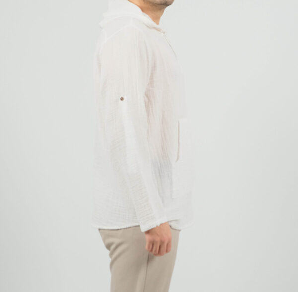 Kapüşonlu Müslin Sweatshirt