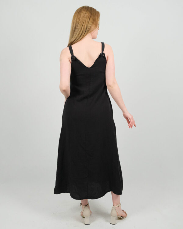 Düğüm Askılı Müslin Elbise